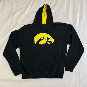 Black hawkeyes hoodie